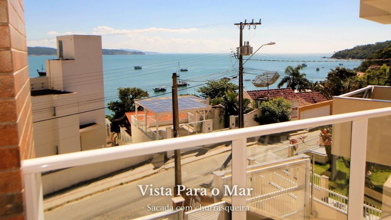 1079 - Apartamento com vista para o mar em Bombinhas Exterior foto
